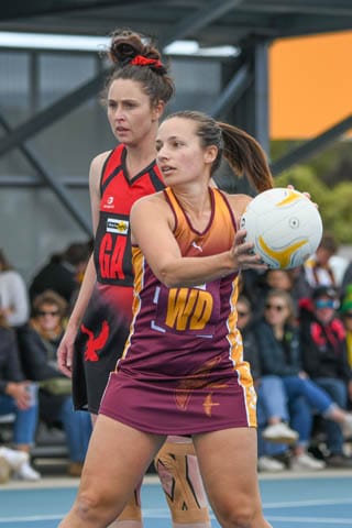 Netball GL C Grade - Grand Final Q2 - Drouin Vs. Maffra - 21.09.2024