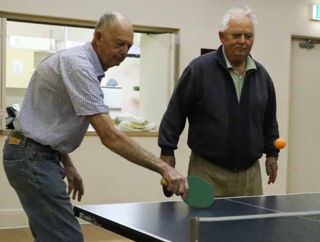 Table tennis in Trafalgar