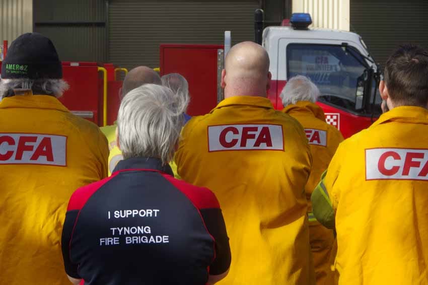 Tynong brigade takes a stand