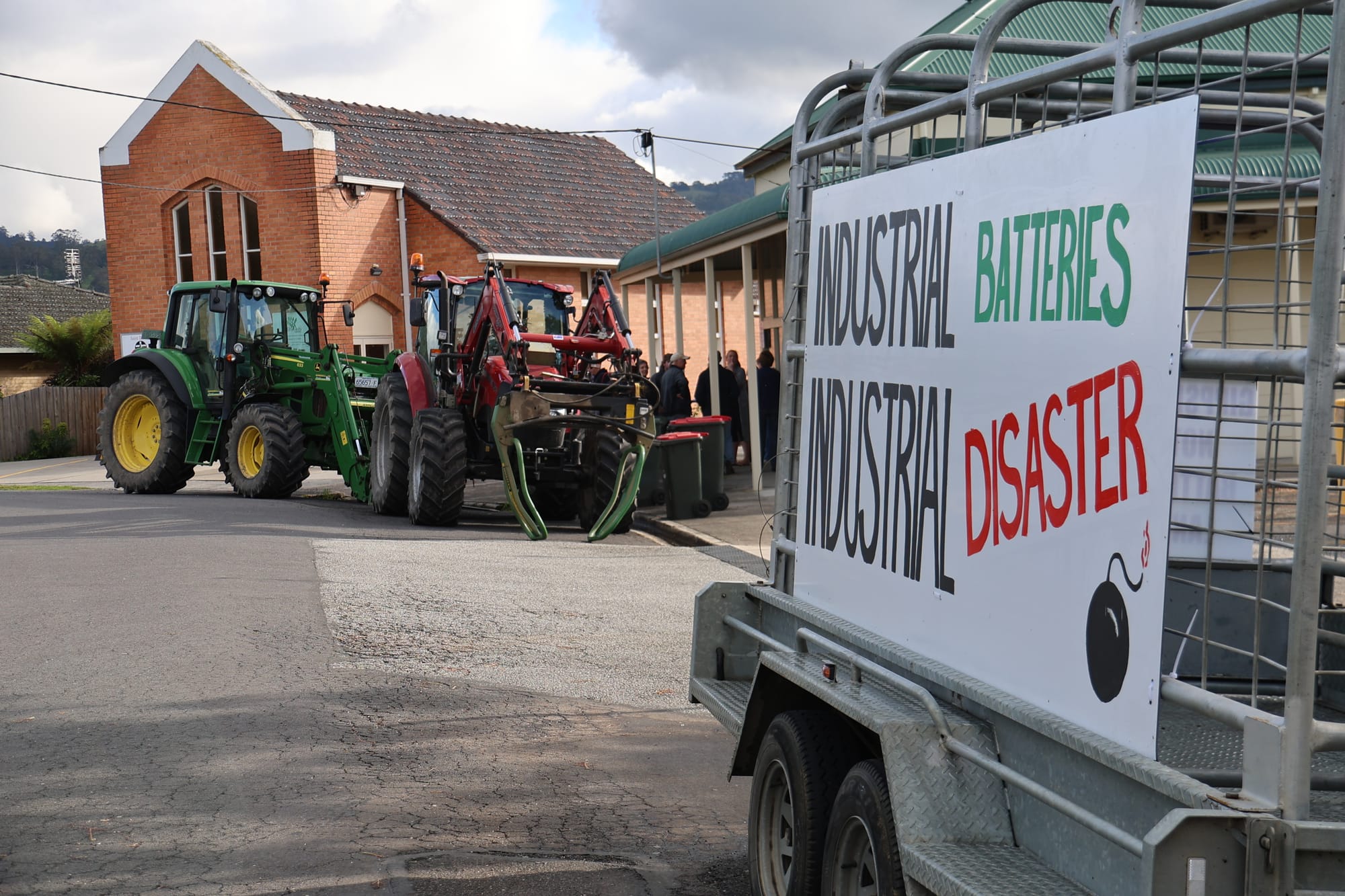 "Why here?" asked at Yarragon