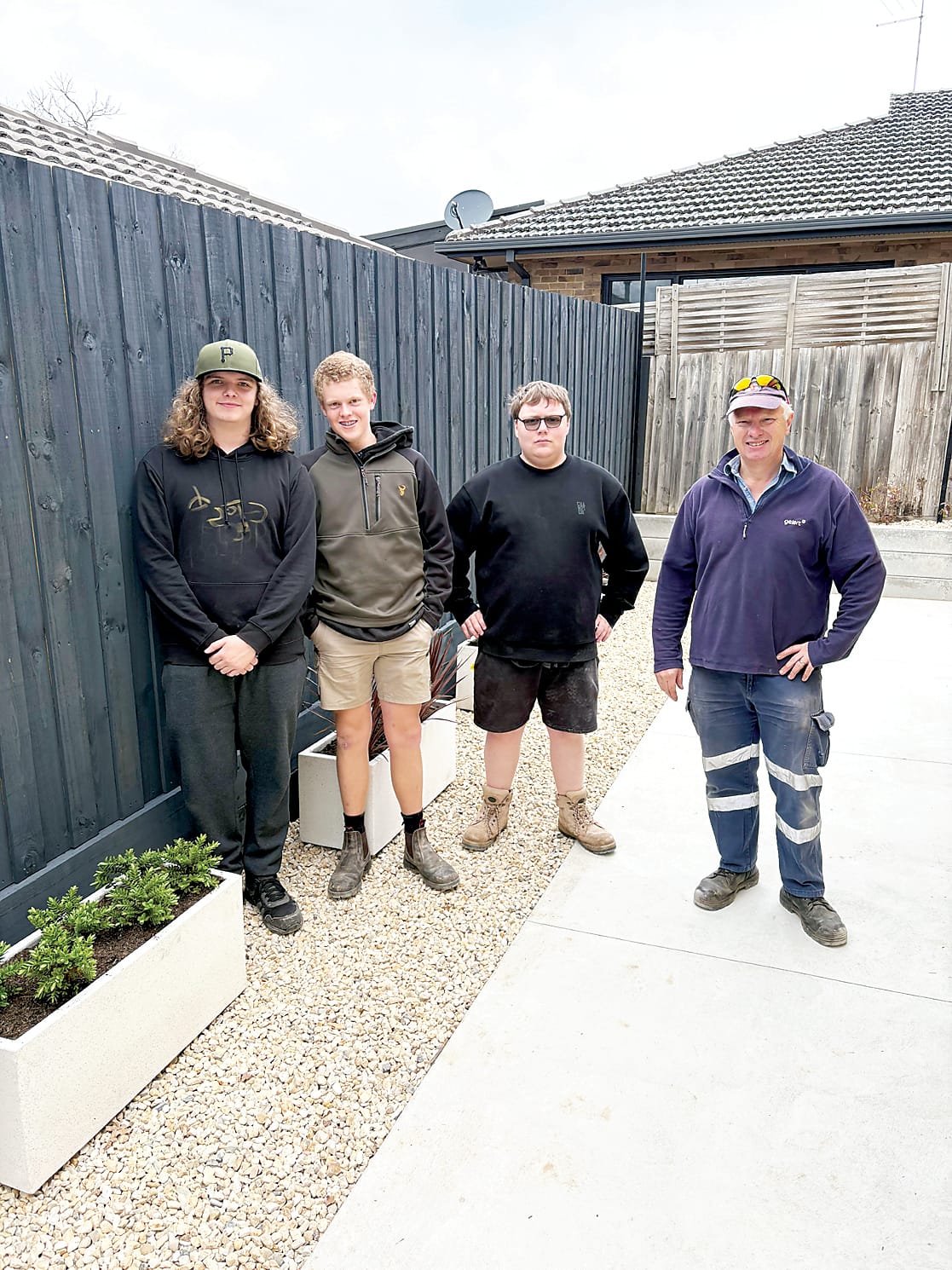 Students create RSL garden