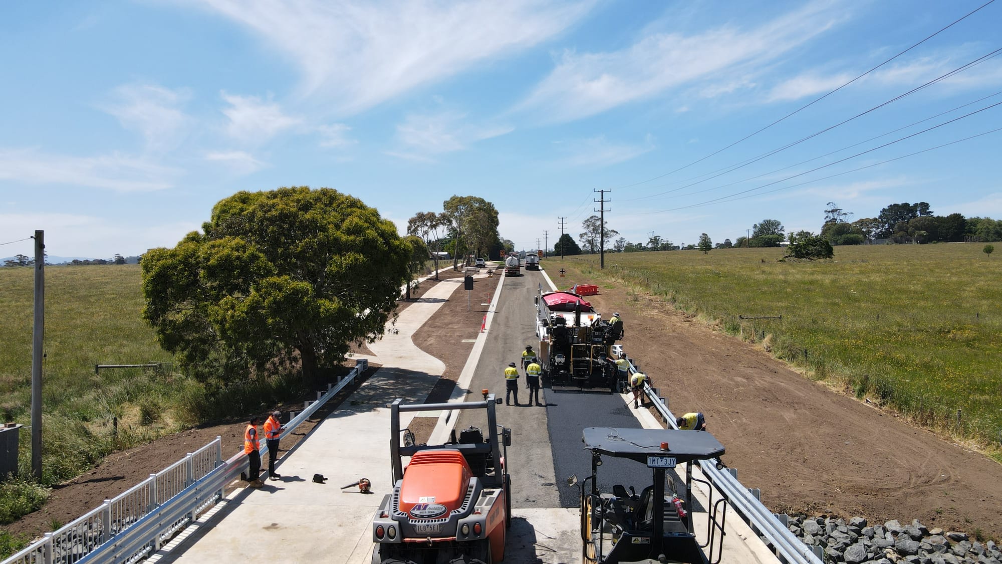 Copelands Rd upgrade works complete