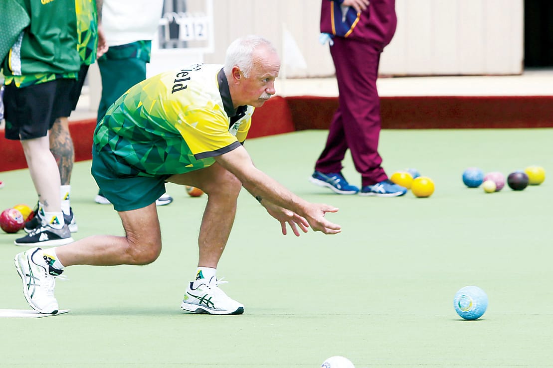 Garfield sitting on top