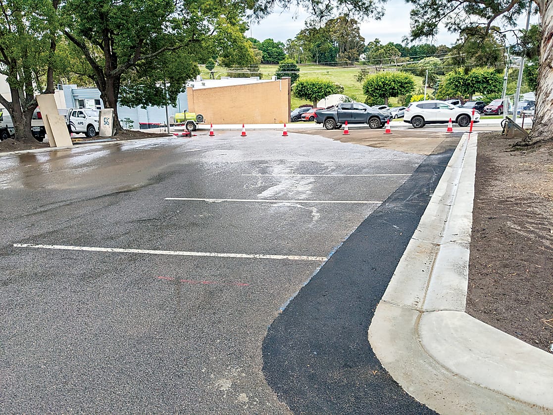 Carparks reopen after streetscape works