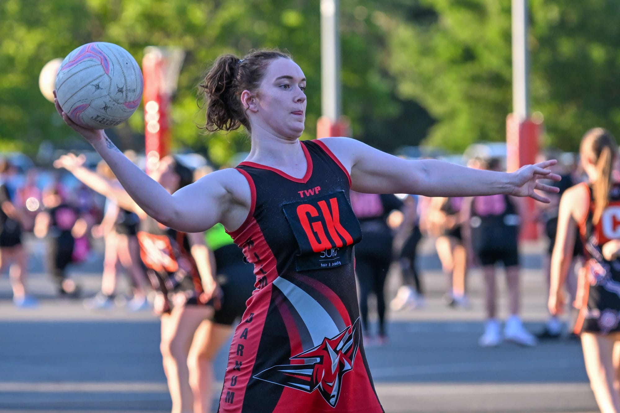 WDNA Monday Night Netball Open Female Division 1 - Nilma Darnum vs Hot Dogs - February 16, 2026