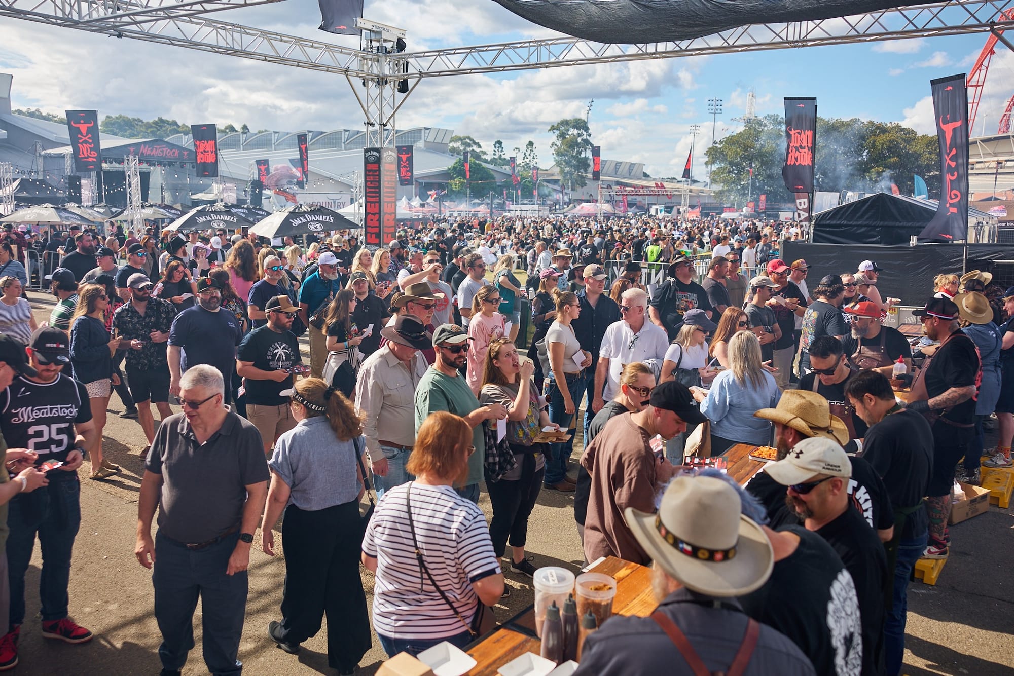 Country music and BBQ at Meatstock