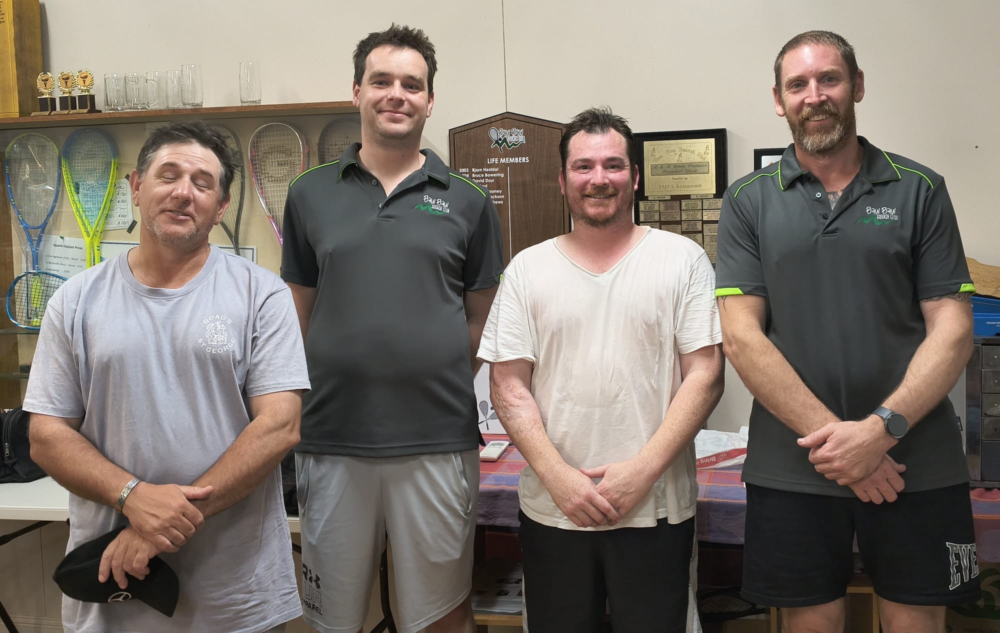 Squash season wraps up