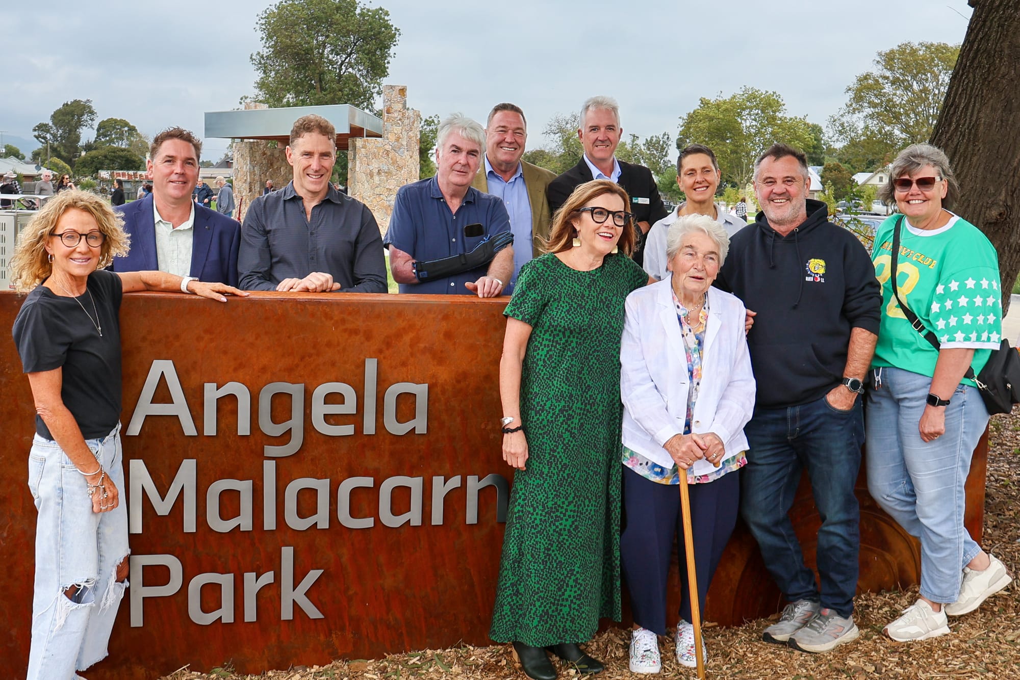 Angela Malacarne Park opening - March 21, 2026