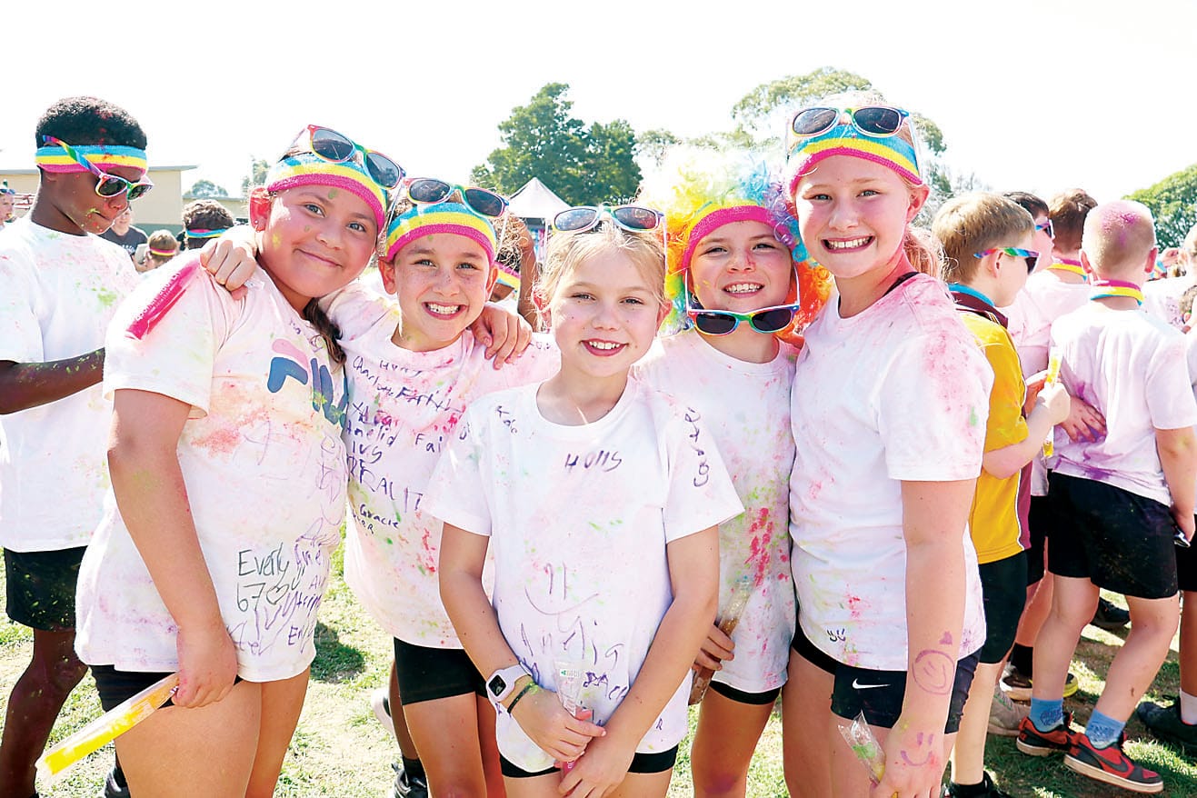 Colour run raises funds