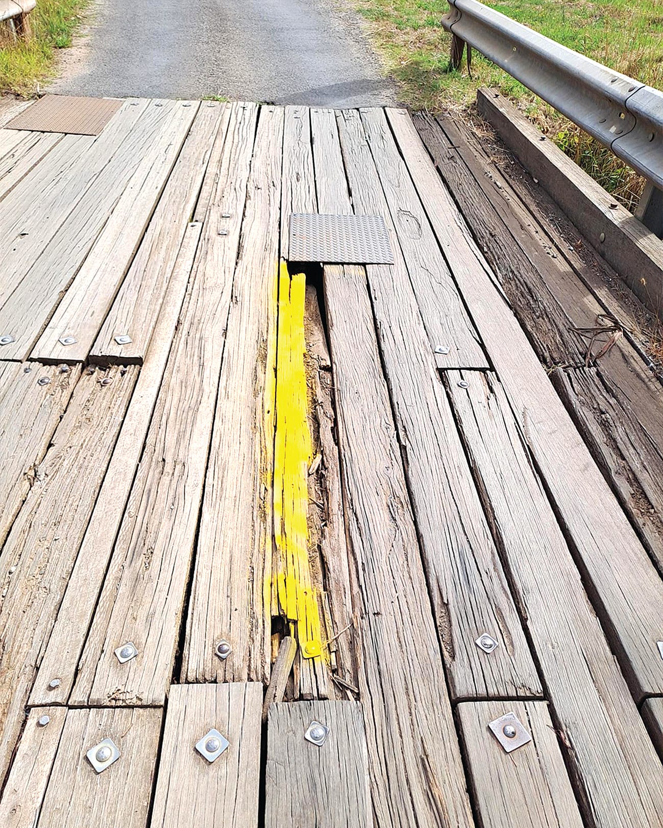 Narracan bridge closed
