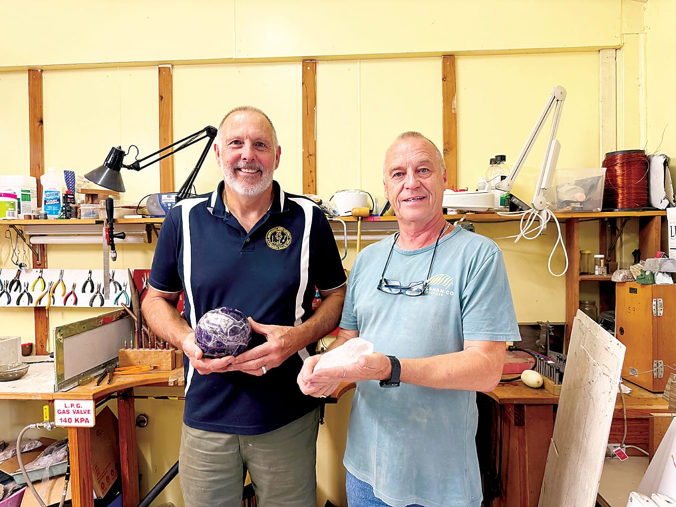 Gem show a "lolly shop for rocks"