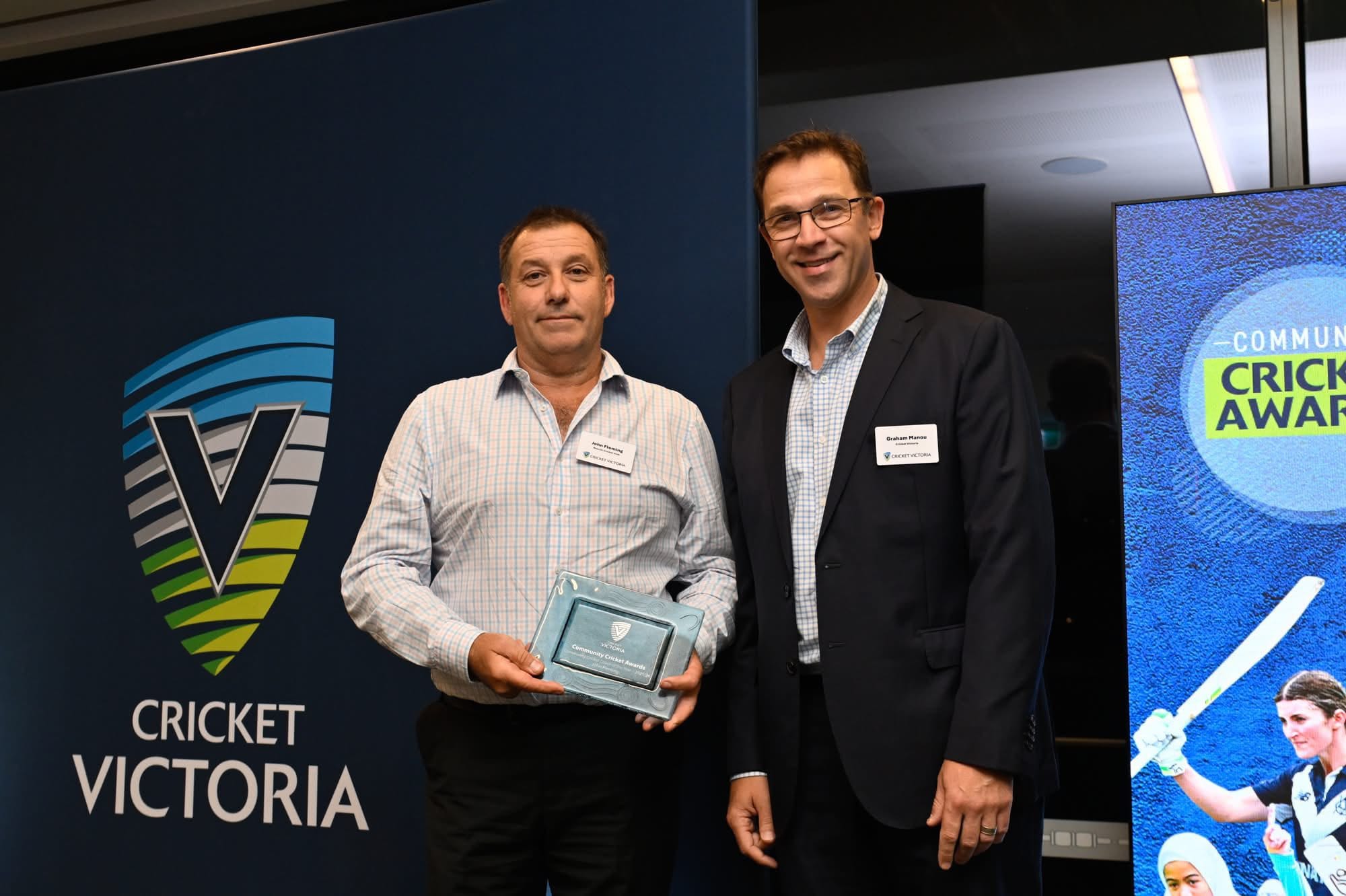 Coach Fleming awarded