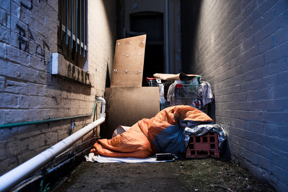 Sleeping out to raise awareness post image