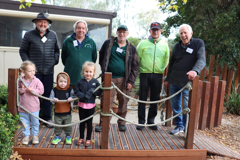 Men's Shed brings new life into kindergarten bridge post image
