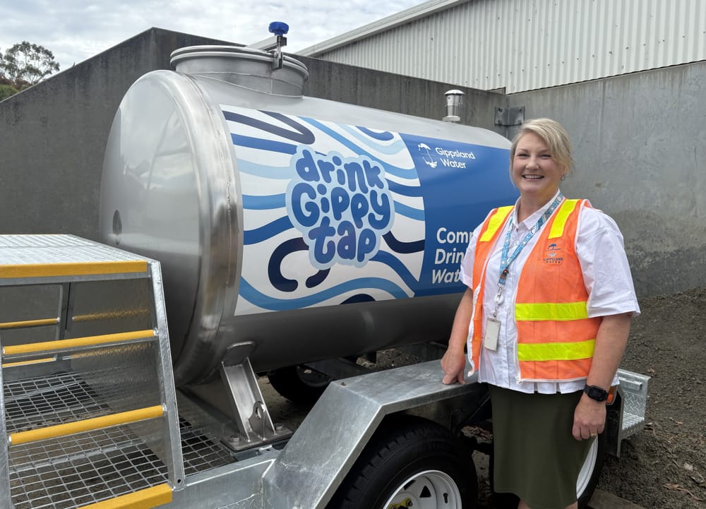 New drinking water trailer ready for emergencies post image