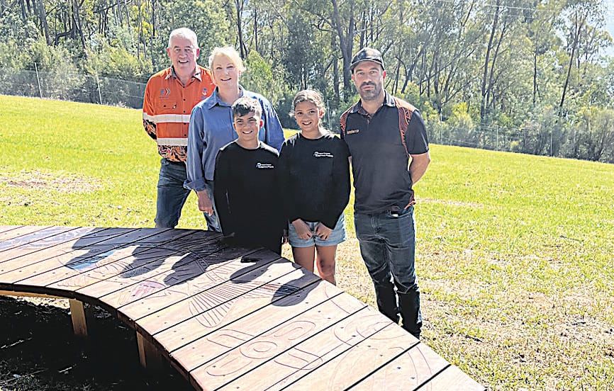 Boomerang unveiled at Moondarra post image