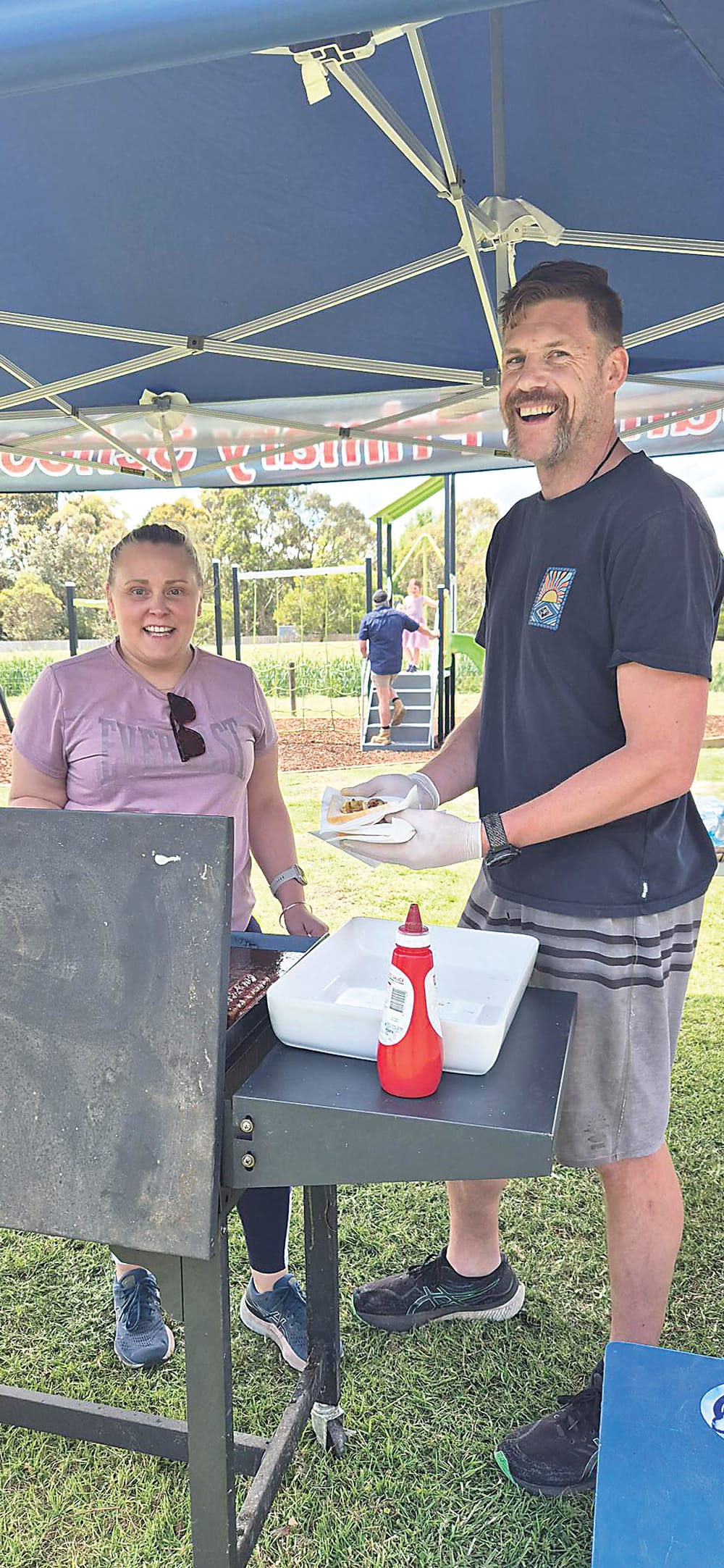 Bunyip BRAG about new playground post image