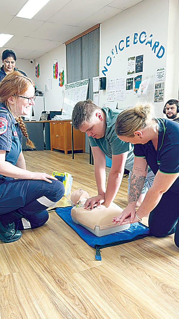 Casidy Crew learn CPR post image