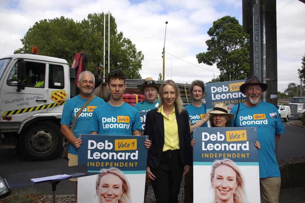 Leonard promises to deliver on roads, housing post image