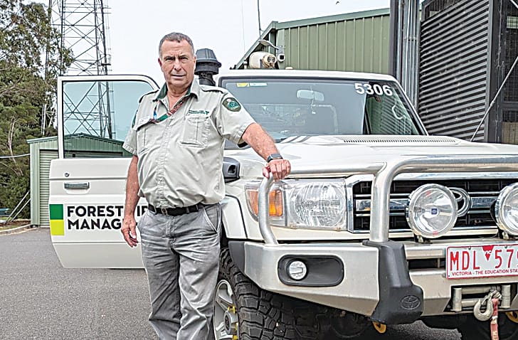 Woody rewarded for firefighting services post image