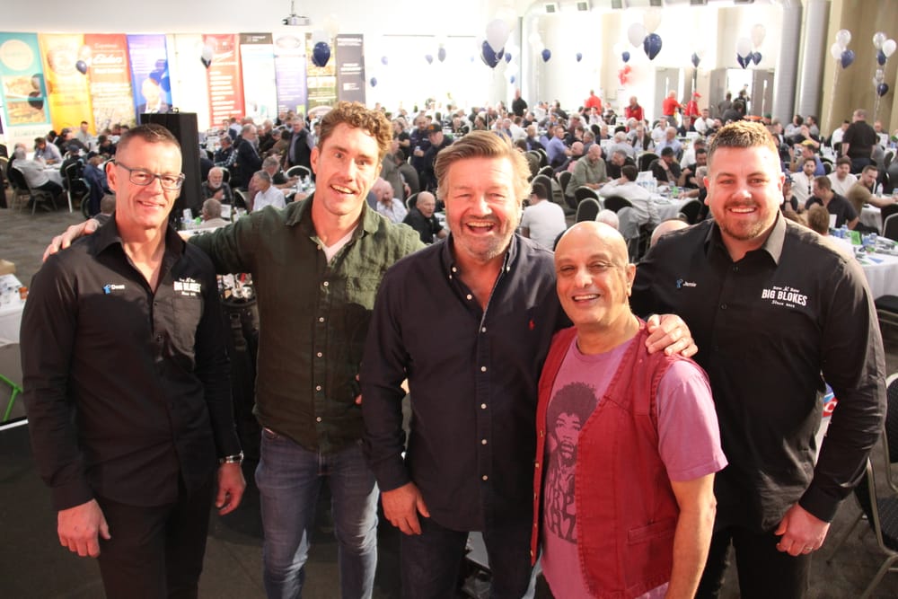 Meat, mates and men's health at fundraiser post image