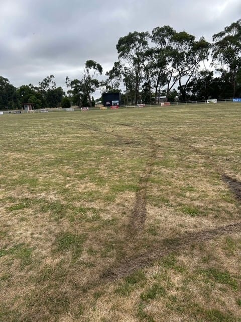 Major damage to Trafalgar oval post image