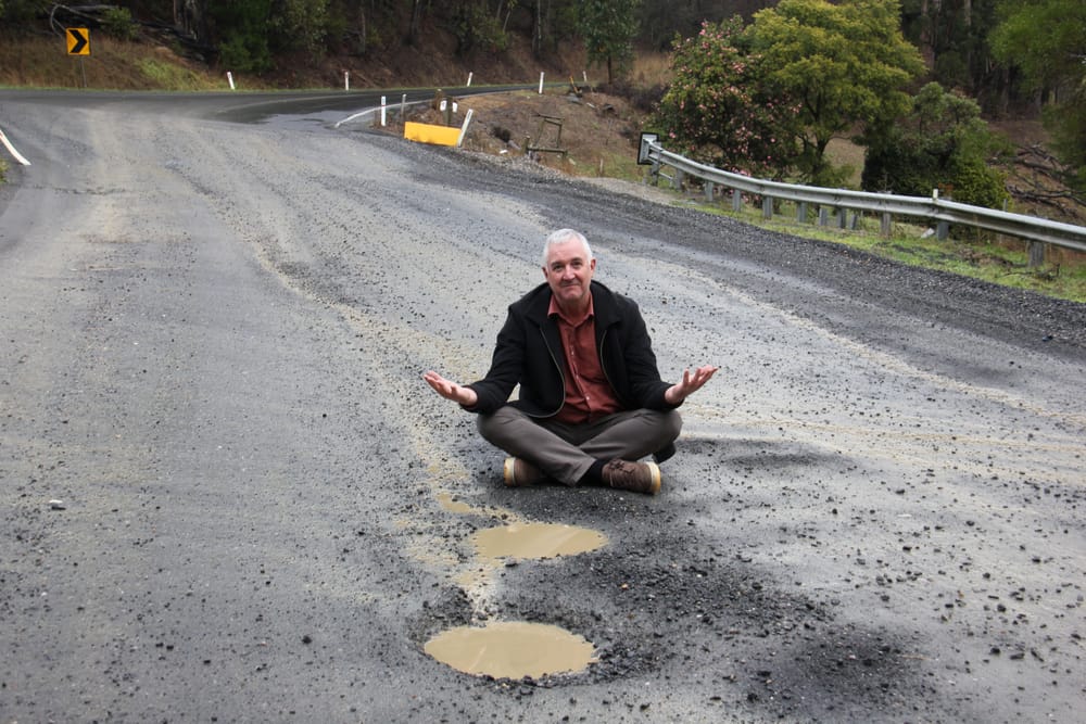 Councillors call for landslip action post image