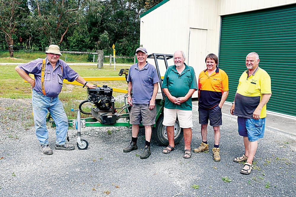 Labertouche Men's Shed upgrade machinery to enhance community service post image