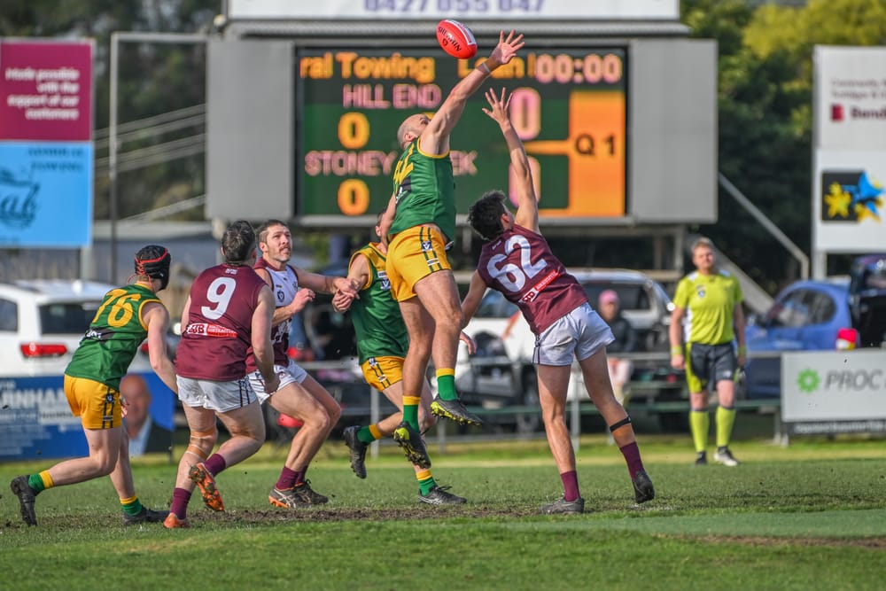 MGFNL Football Seniors Hill End vs Stony Creek, July 12, 2025 post image