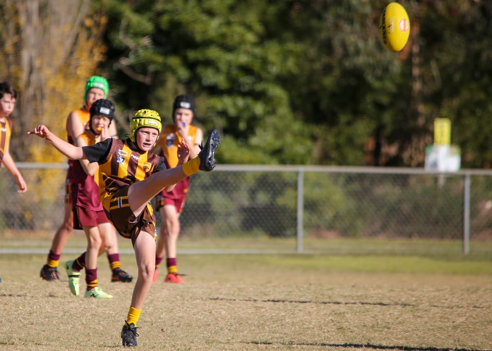West Gippsland junior football - U12s Drouin Maroon v Warranor - May 25, 2025 post image