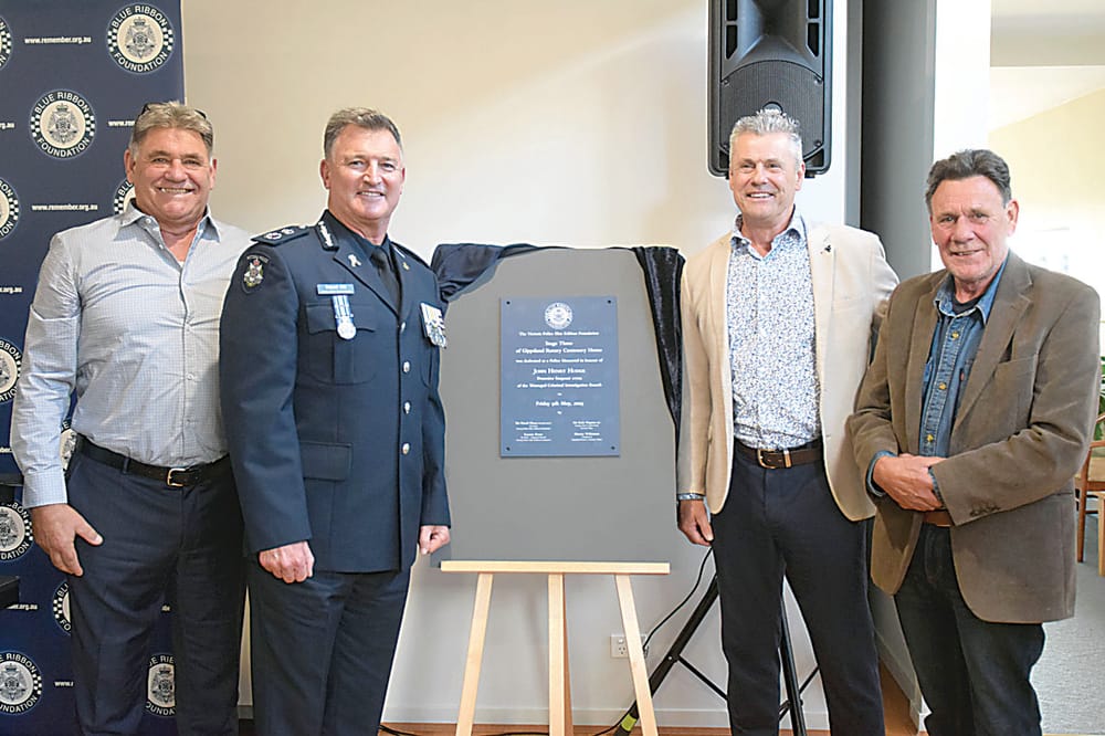 Police dedication for Det Sgt John Hodge post image