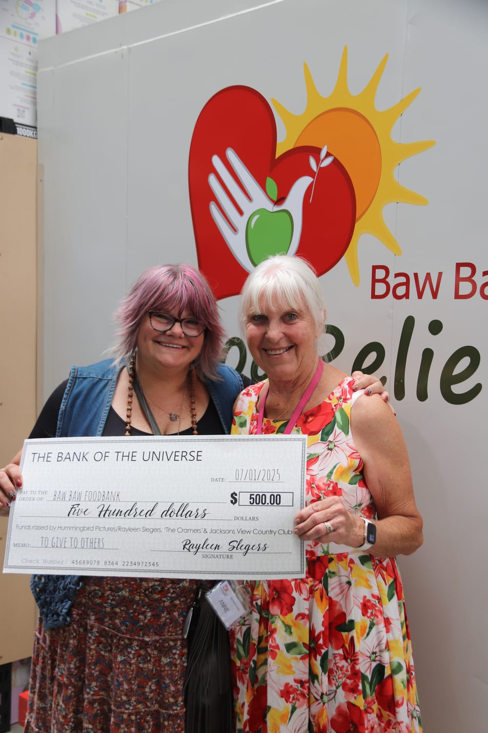 Photos help food relief post image