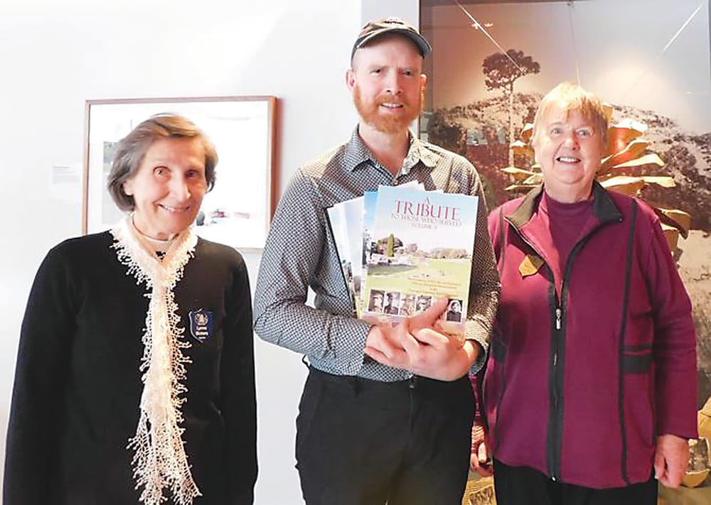 Books detailing local warservice now at Shrine post image