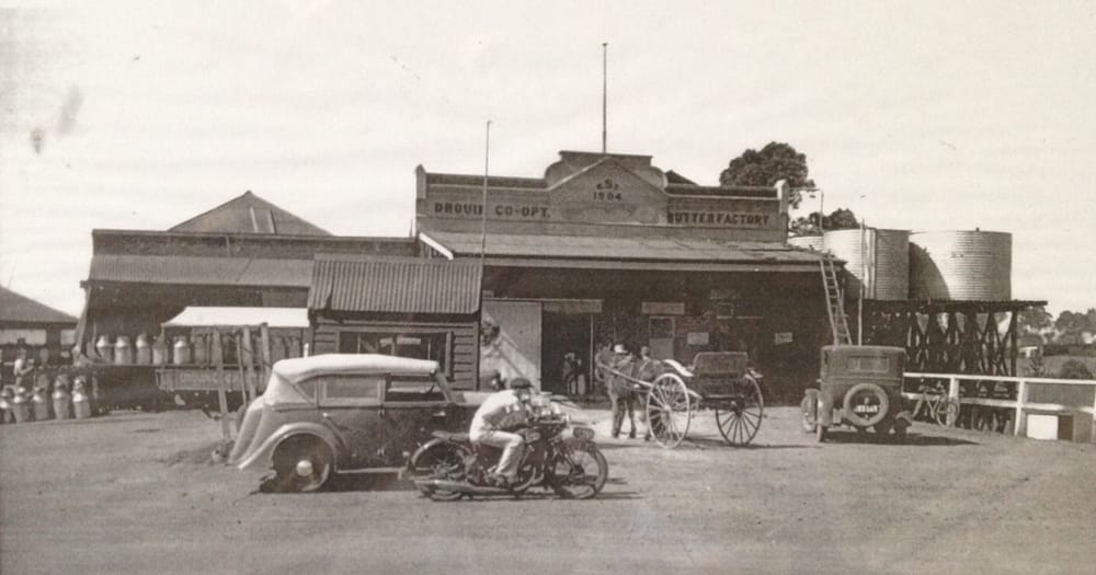 Snapshot of the past - Drouin Butter Factory post image