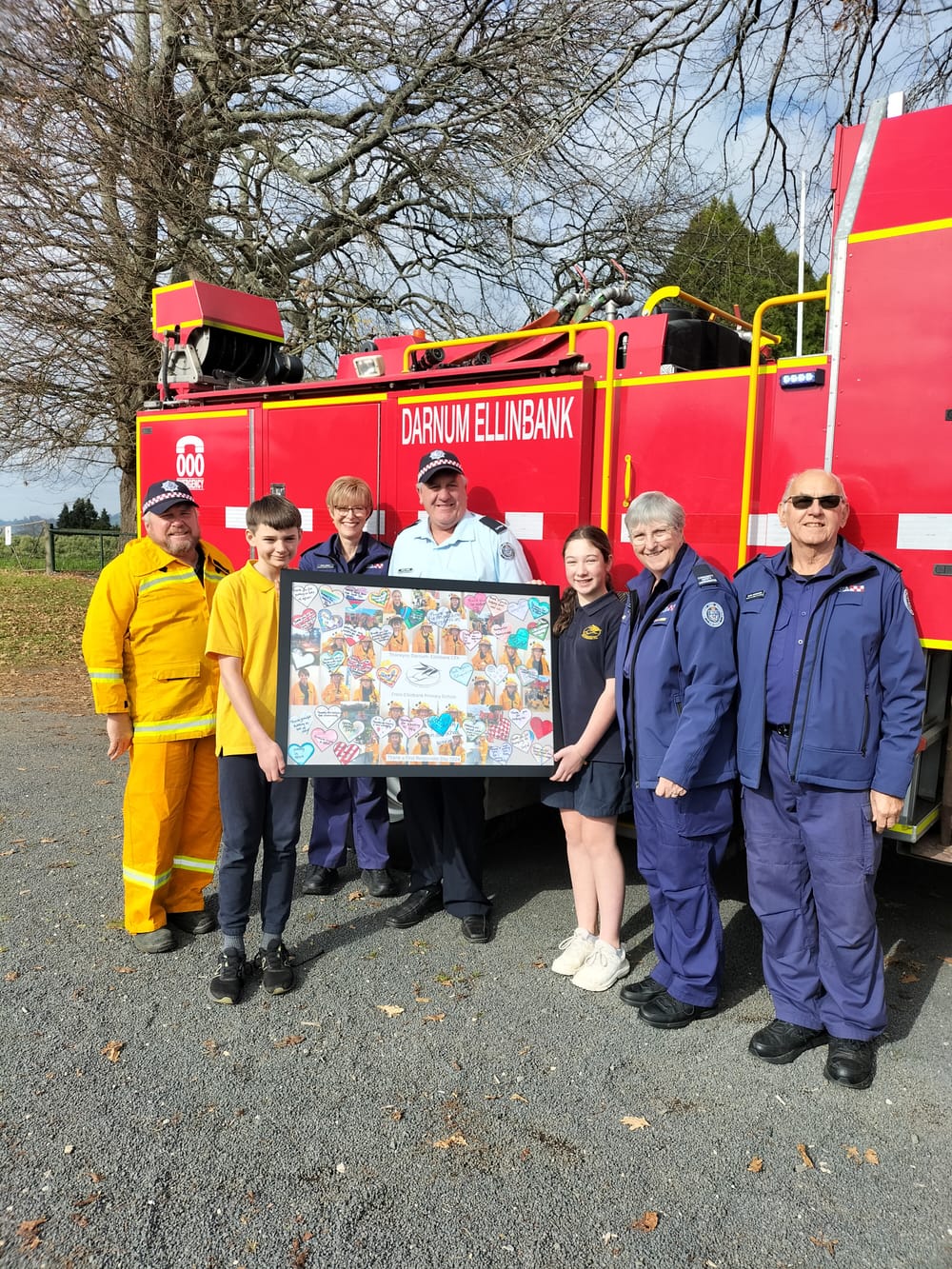 Ellinbank thank first responders post image