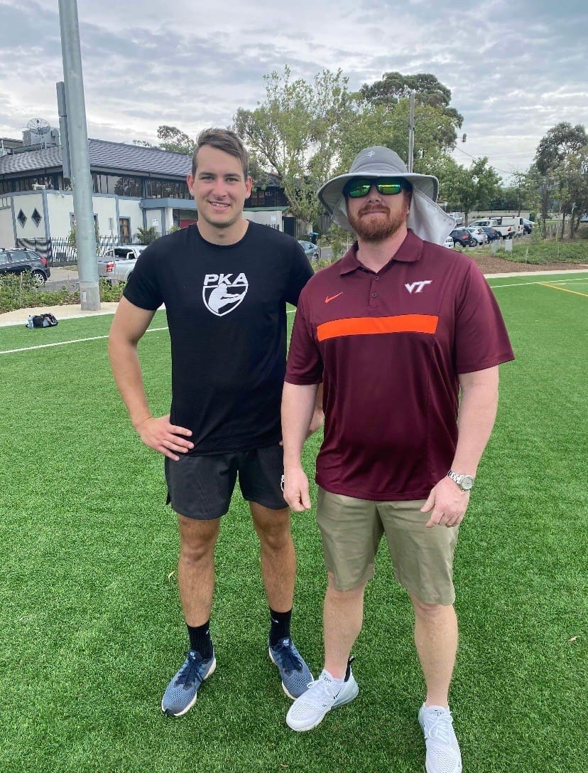 Mark to Michigan after accepting scholarship to punt at college post image