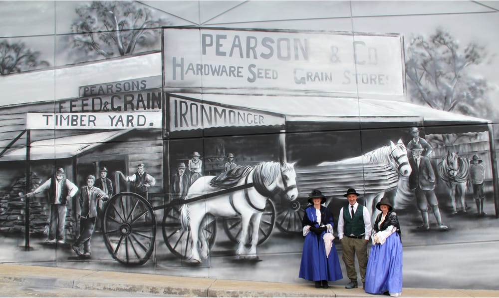 Bunyip's history reflected in eye-catching mural post image