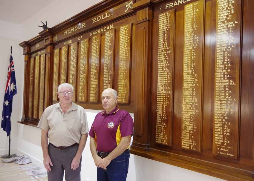 Trafalgar’s roll of honour post image