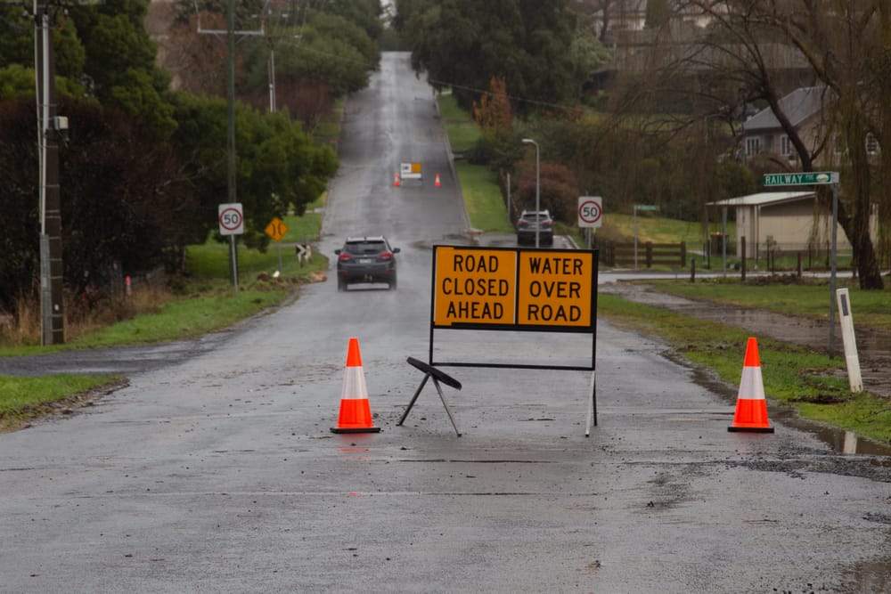 Damage closes road post image