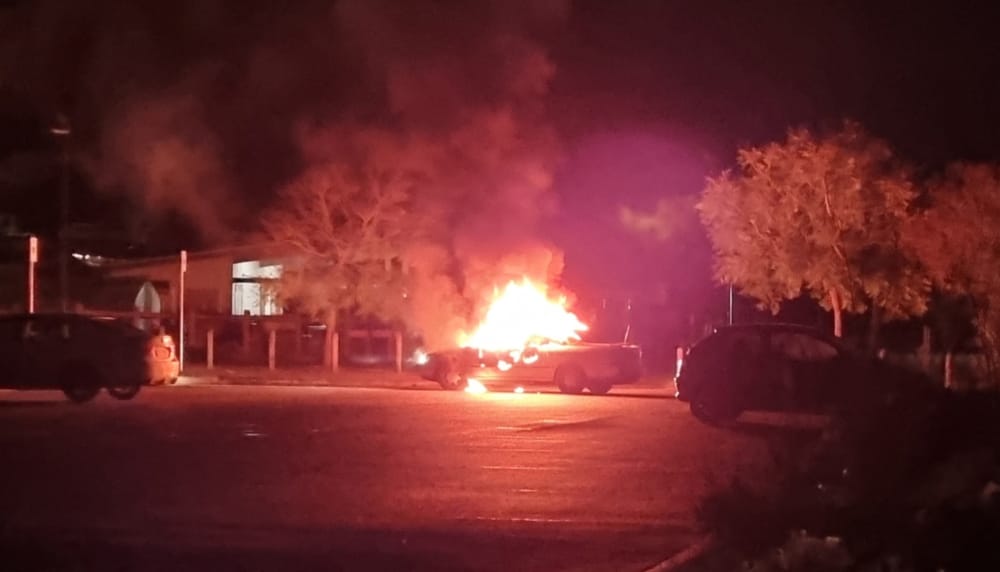 Stolen vehicle set on fire in Warragul post image