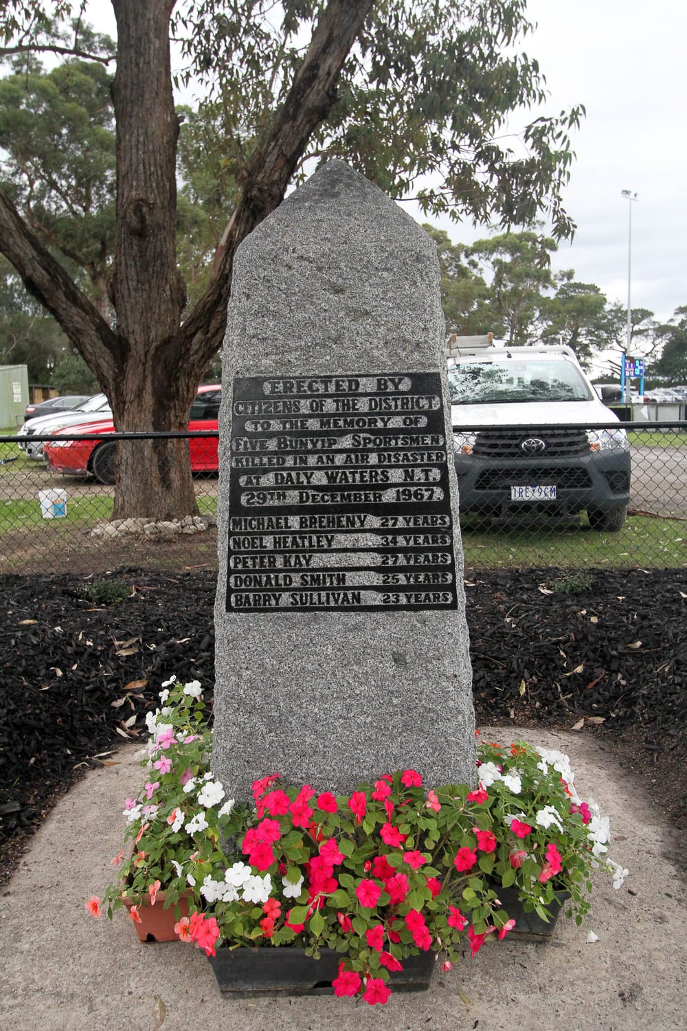 Footy pauses to remember plane crash victims post image