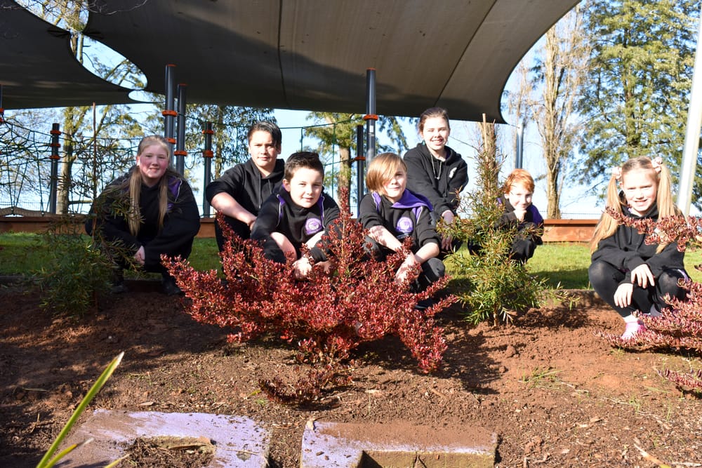 Students have green touch post image