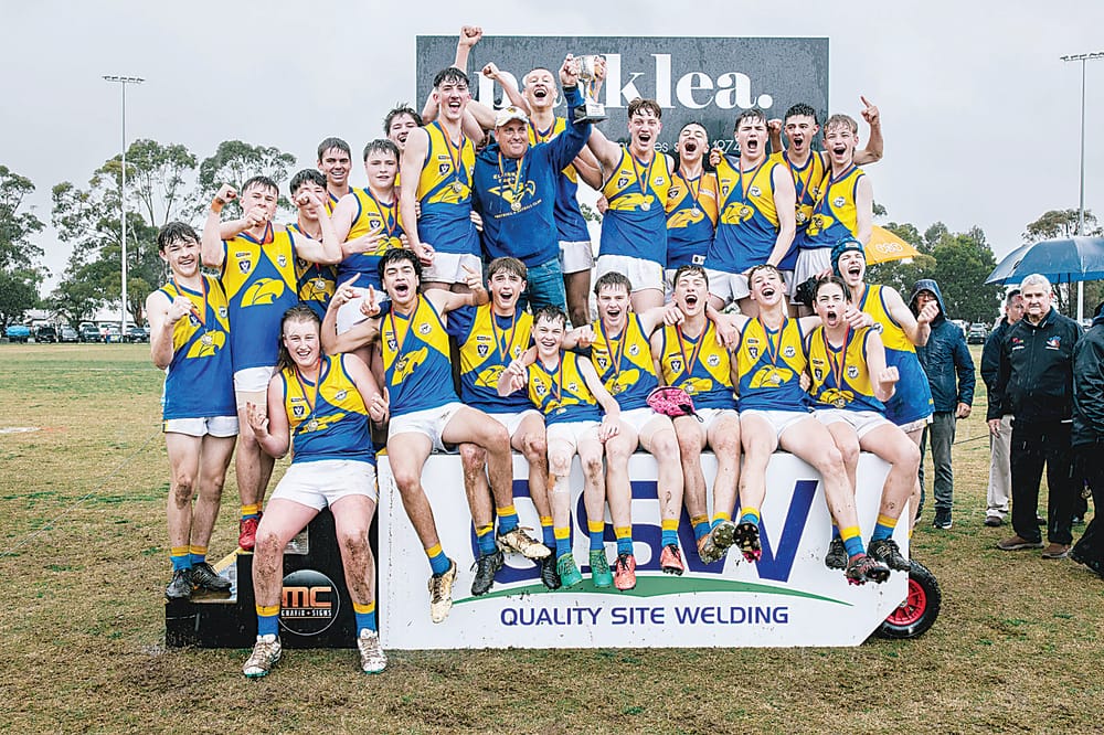 Eagles go big in flag win post image