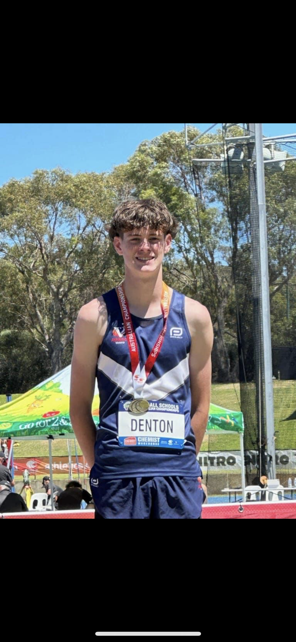 James goes gold post image