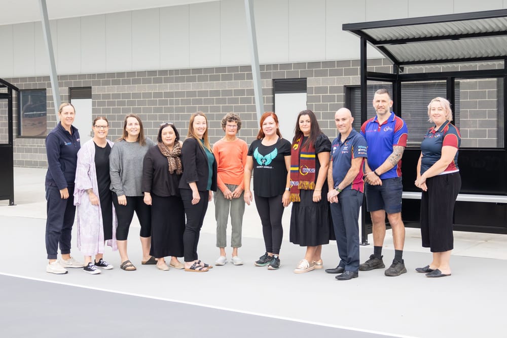 New netball pavilion named for Liza post image