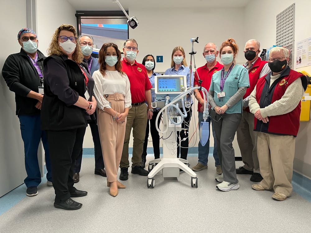 Lions fund $51,000 ventilator at hospital post image