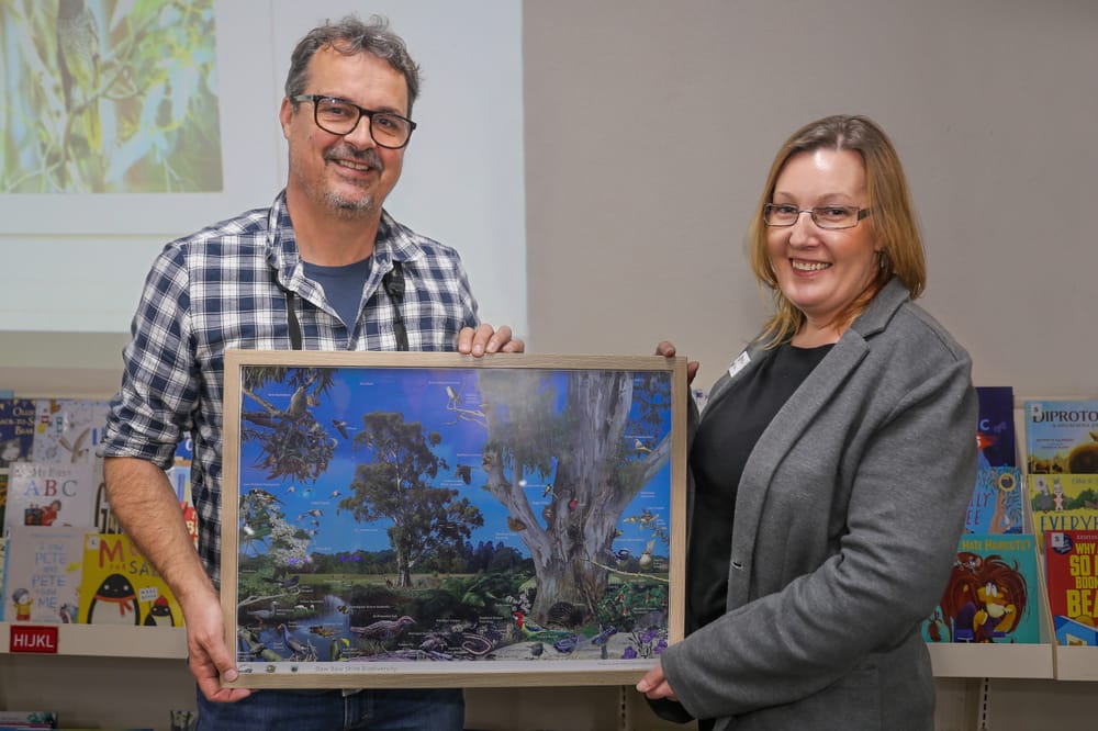 Bird lovers hear of Sean's "big twitch" at Drouin Library post image