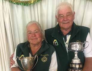 Janette and Graeme crowned singles champions at Warragul bowls post image