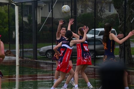 Netballers celebrate milestones post image