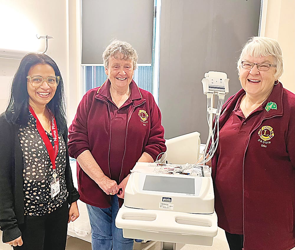 Drouin Lions' hospital support continues post image